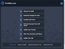 Tablet Screenshot of pro360tur.com